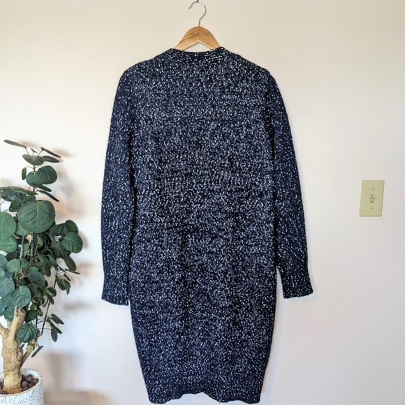 Ripe Boucle Knit Cardi in Navy, Size Small - Picture 3 of 5
